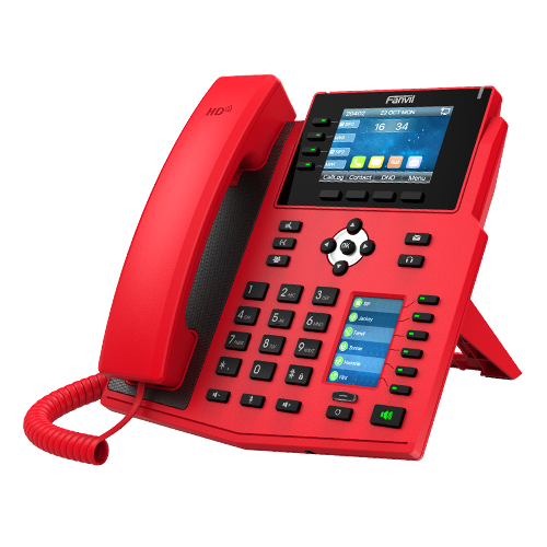 Fanvil X5U-R Özel Kırmızı IP Telefon