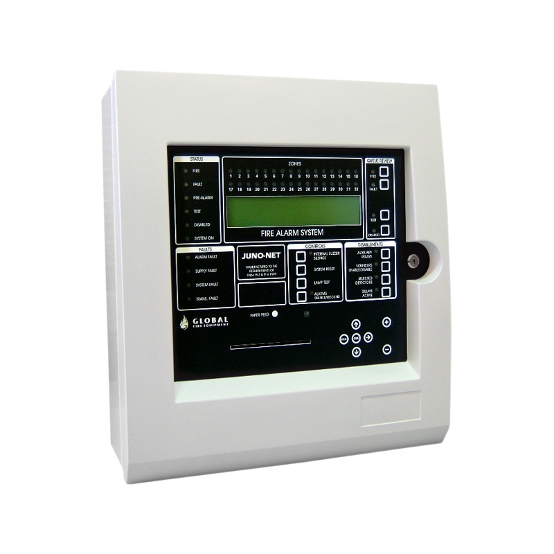 Global J-NET-SC-004 4 Loop Yangın Alarm Kontrol Paneli 500 Adres