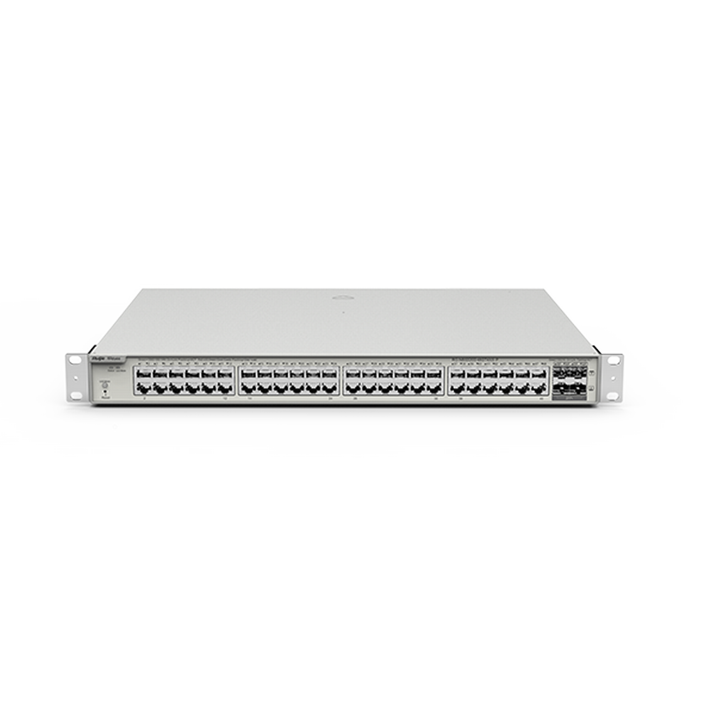 Reyee RG-NBS3200-48GT4XS-P 48 Portlu, 10/100/1000 Gigabit, L2 Yönetilebilir Switch, 4*10G SFP, 48 Port PoE (370W)