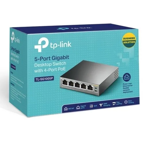 TP-Link TL-SG1005P 5Port Gigabit 4Port PoE